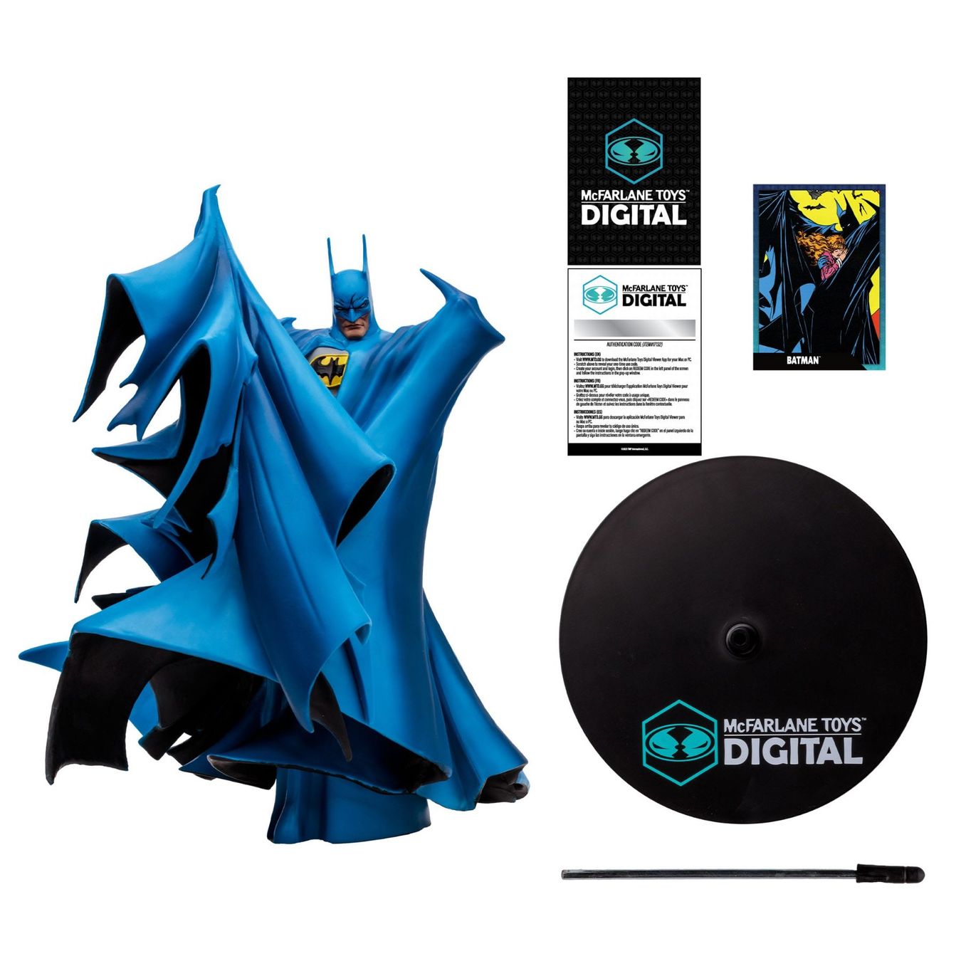 Statuette: Batman by Todd McFarlane 30 cm PVC Statue Figur – Nuovo e nell'imballaggio originale da Oetwil an der Limmat venduto da cosmo-comics 2