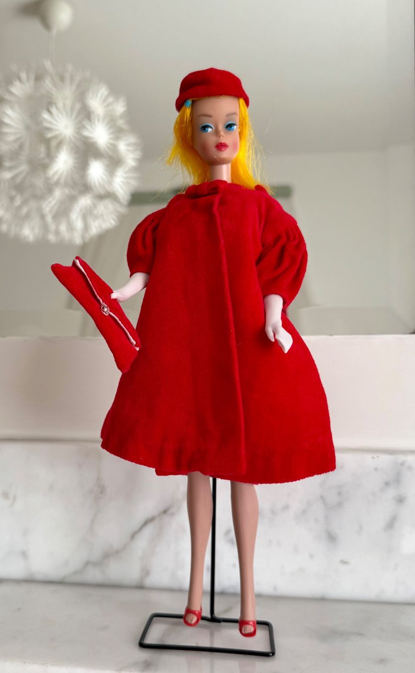 Barbie Vintage Red Flare 1962-1965 #939 Complète Avec Accessoires – Mattel