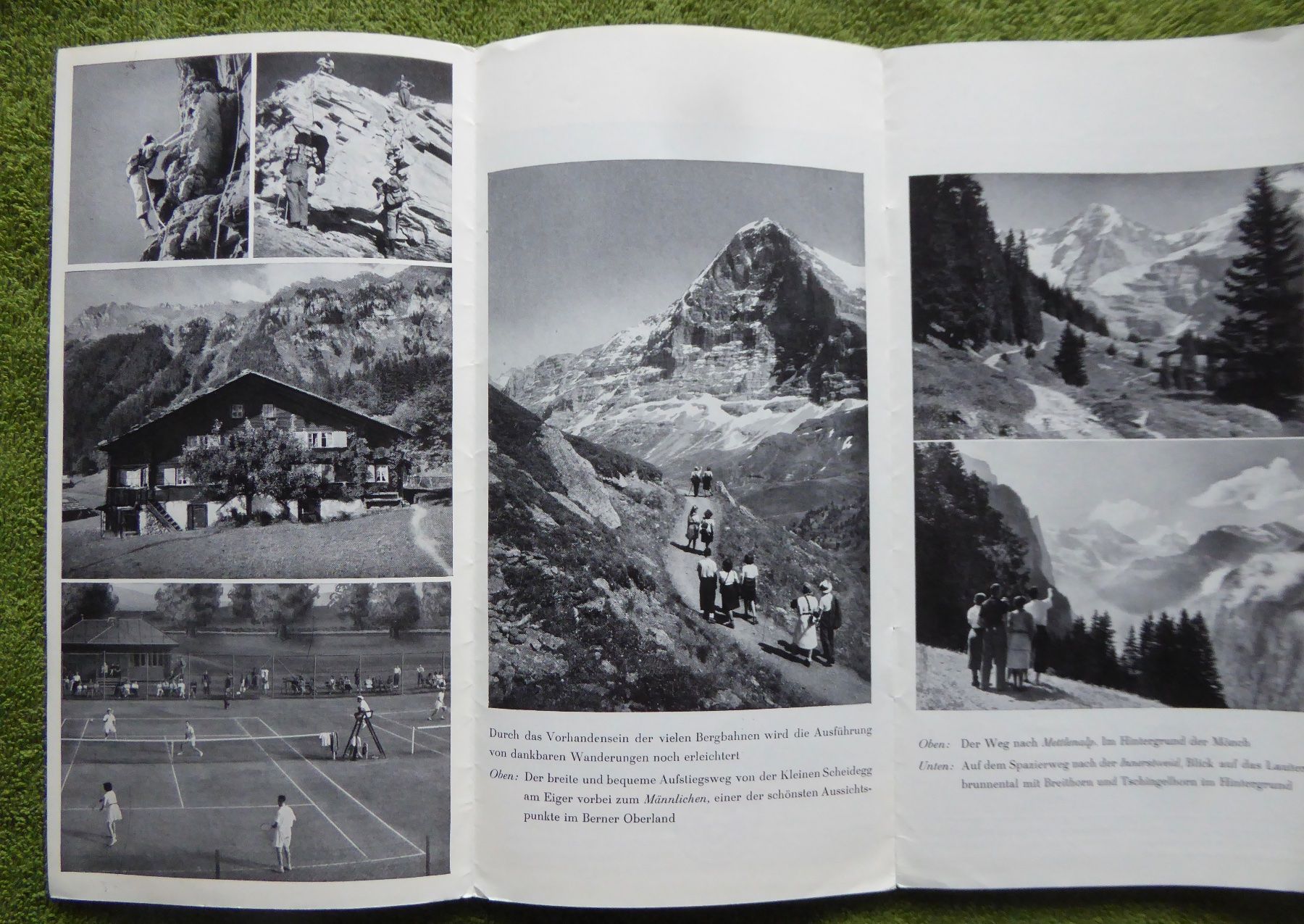 Documenti: Wengen. Faltprospekt, ca. 1949 – Usato da Affoltern am Albis venduto da Cadorso 1