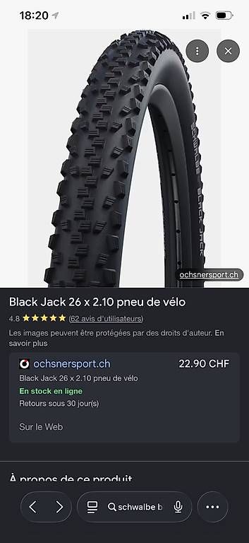 Sonstiges Schreiben & Zeichnen: Pneus vélo / VTT Schwalbe  – Gebraucht aus Yverdon-les-Bains von Fernando_Perez