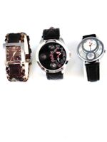 Uhren Konvolut 3x Sammler Designer Uhren, Top, neue Batterie