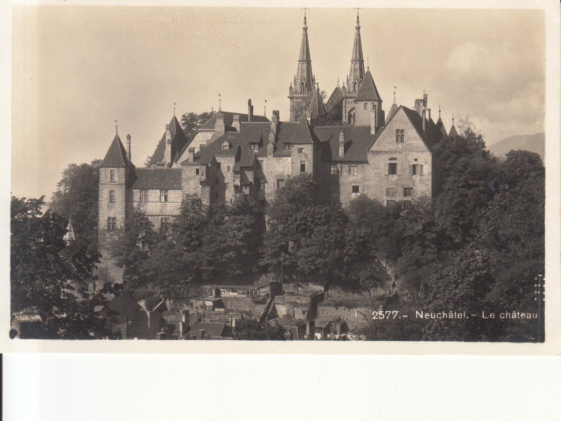 Cartoline postali: Neuchâtel ca. 1930 – Usato da Bürglen TG venduto da StampGraf