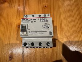 FI-Schutzschalter 3LN 25A/30mA ABB Smissline