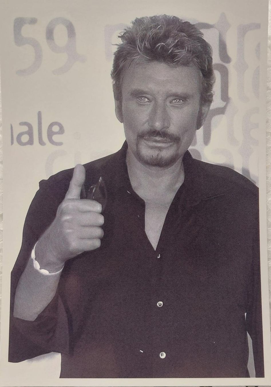 Cartoline postali: JOHNNY HALLIDAY – Nuovo (secondo la descrizione) da Delémont venduto da Domdom1
