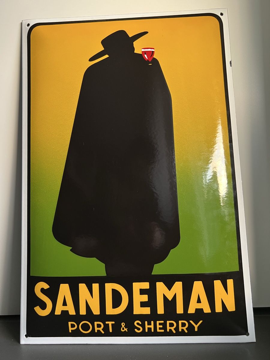 Insegne: Emailschild SANDEMAN Port & Sherry – Usato da Holziken venduto da 181281 7