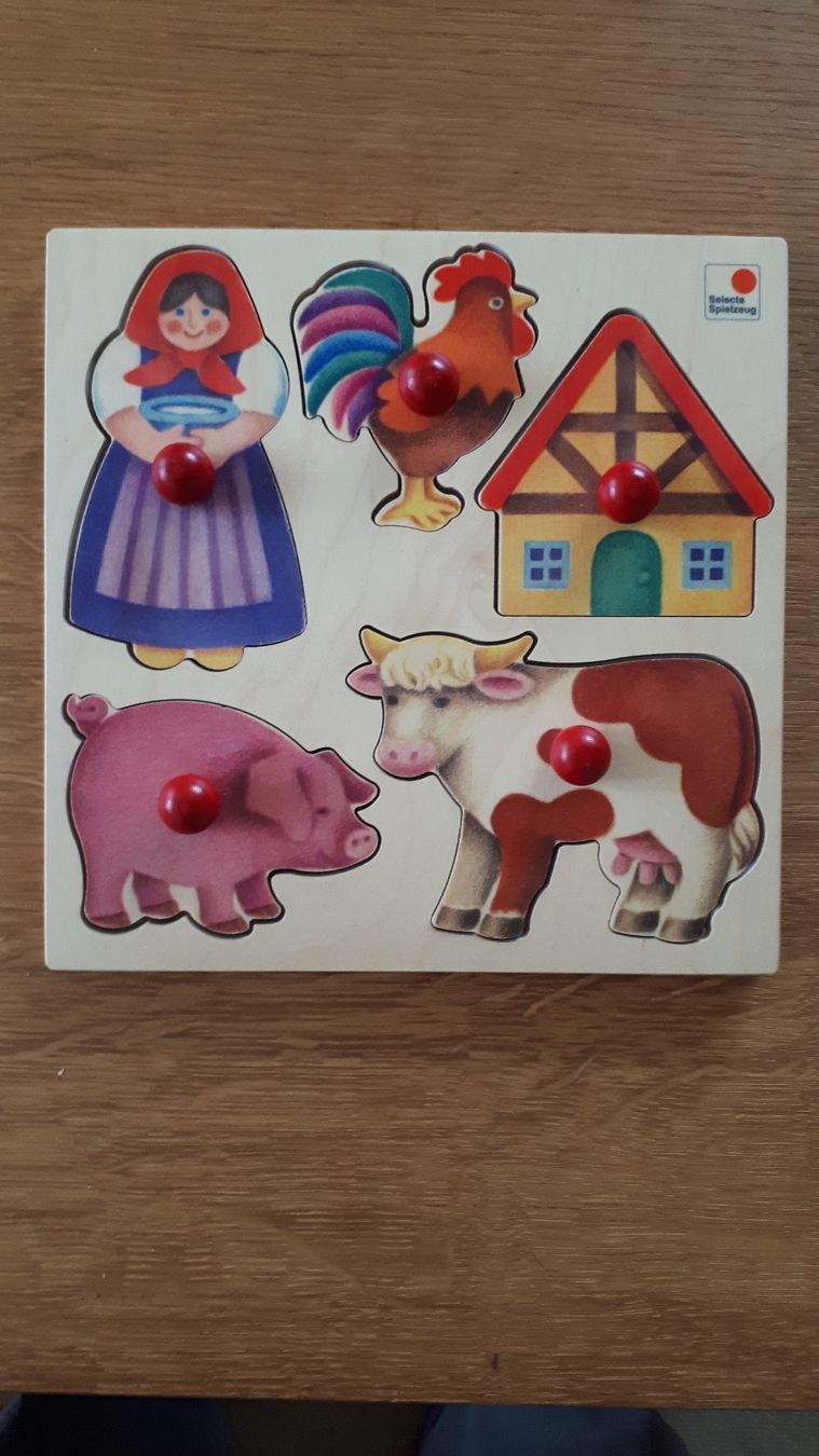 Puzzles: Puzzle "Selecta Bauernhof" – Gebraucht aus Meilen von Vaurien15