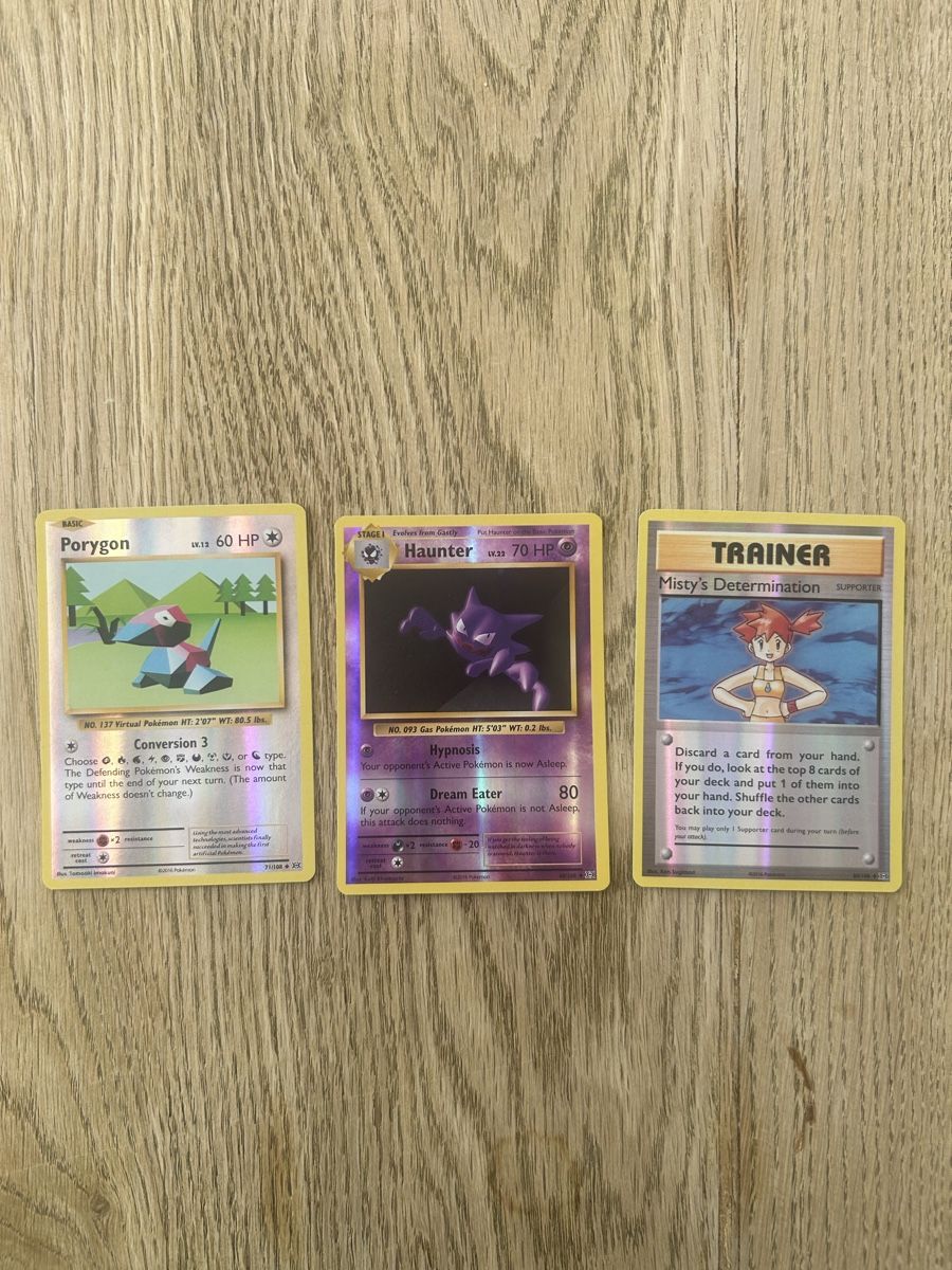 Cartoline: 3 reverse Pokemon cards XY evolution – Usato da Echallens venduto da zor_xdq5