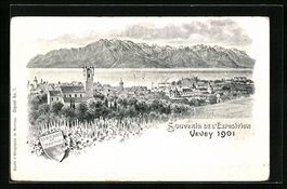 Vevey, Souvenir De L'Exposition 1901, Au