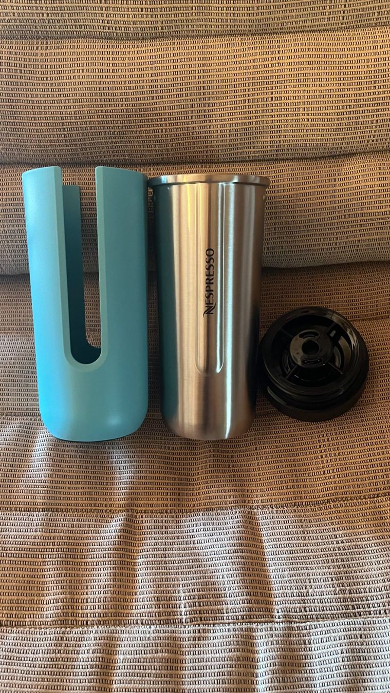 Gourdes & Thermos: NEU - Nespresso-Reisebecher - Blau – Neuf avec emballage d'origine à La Punt Chamues-ch par kjw_2yn5 3
