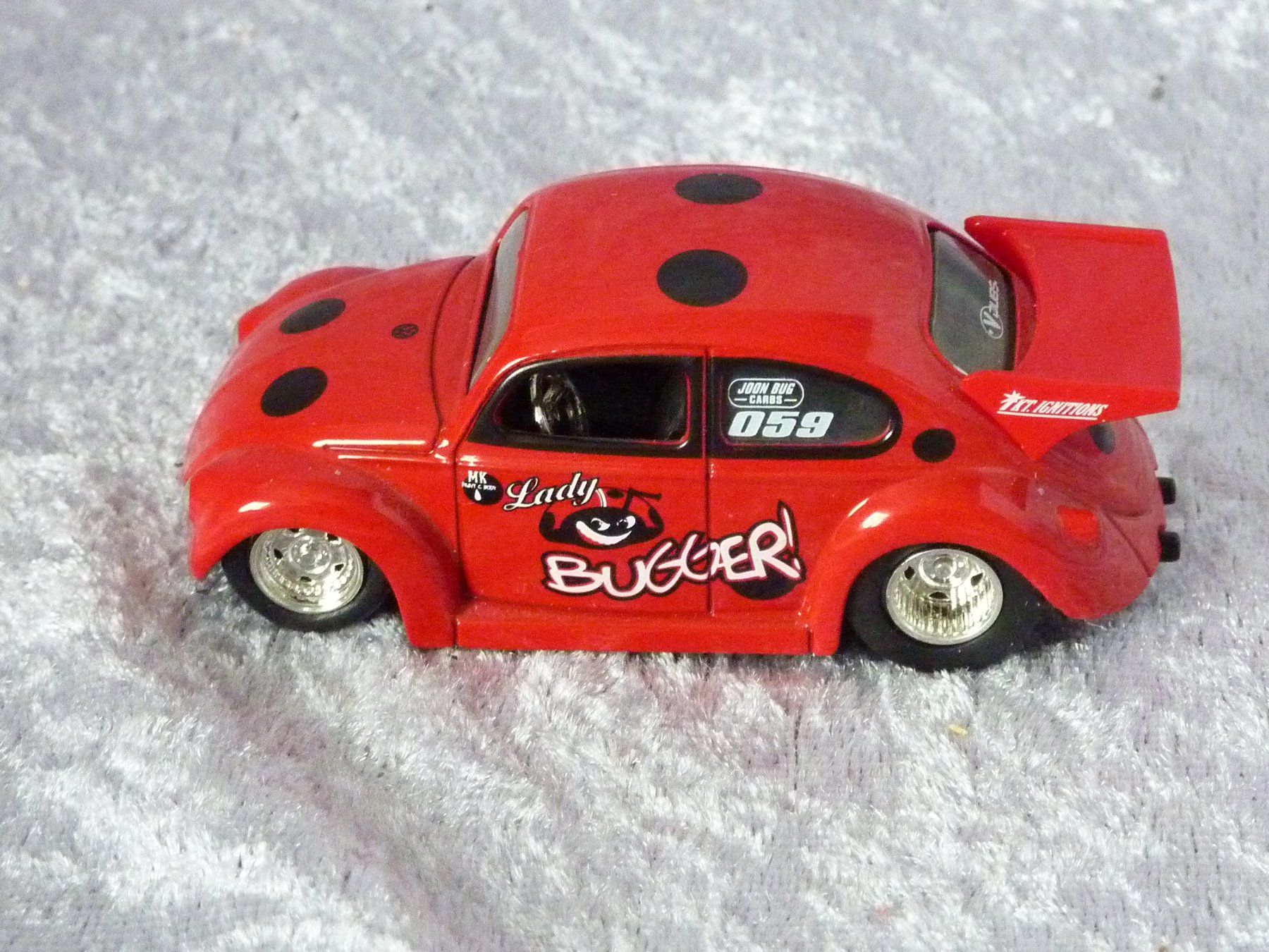 Volkswagen Modellini d'auto: VW Käfer Dragster rot – Usato da Dürrenäsch venduto da Cobra1ch 1