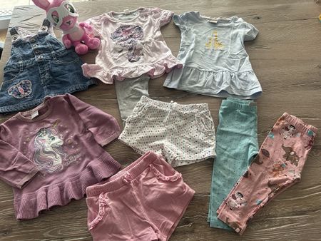 10-teiliges Mädchen Kleider Set Grösse 68/74🌸🍬