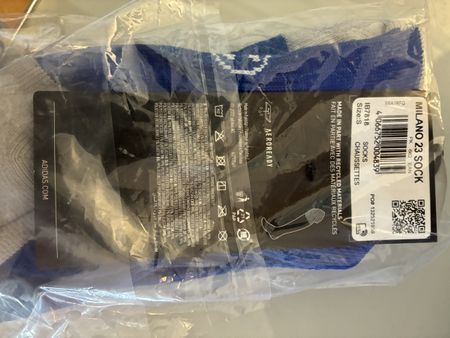 Adidas Milano 23 Sock Grösse S neu