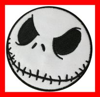Jack Skellington Aufnäher Badge Nightmare before Christmas