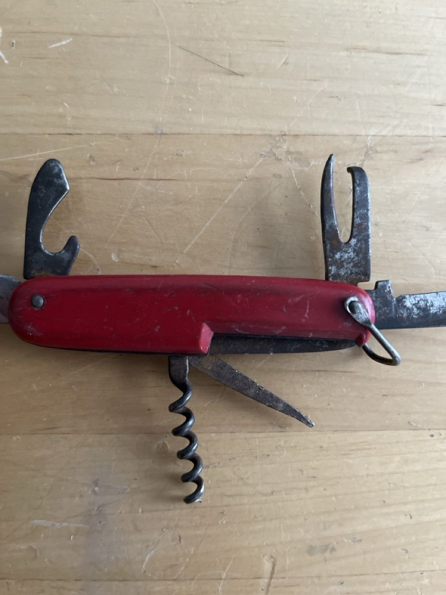 Coltelli tascabile: Vintage Taschenmesser rot – Usato da neuenhof venduto da cocoros 7