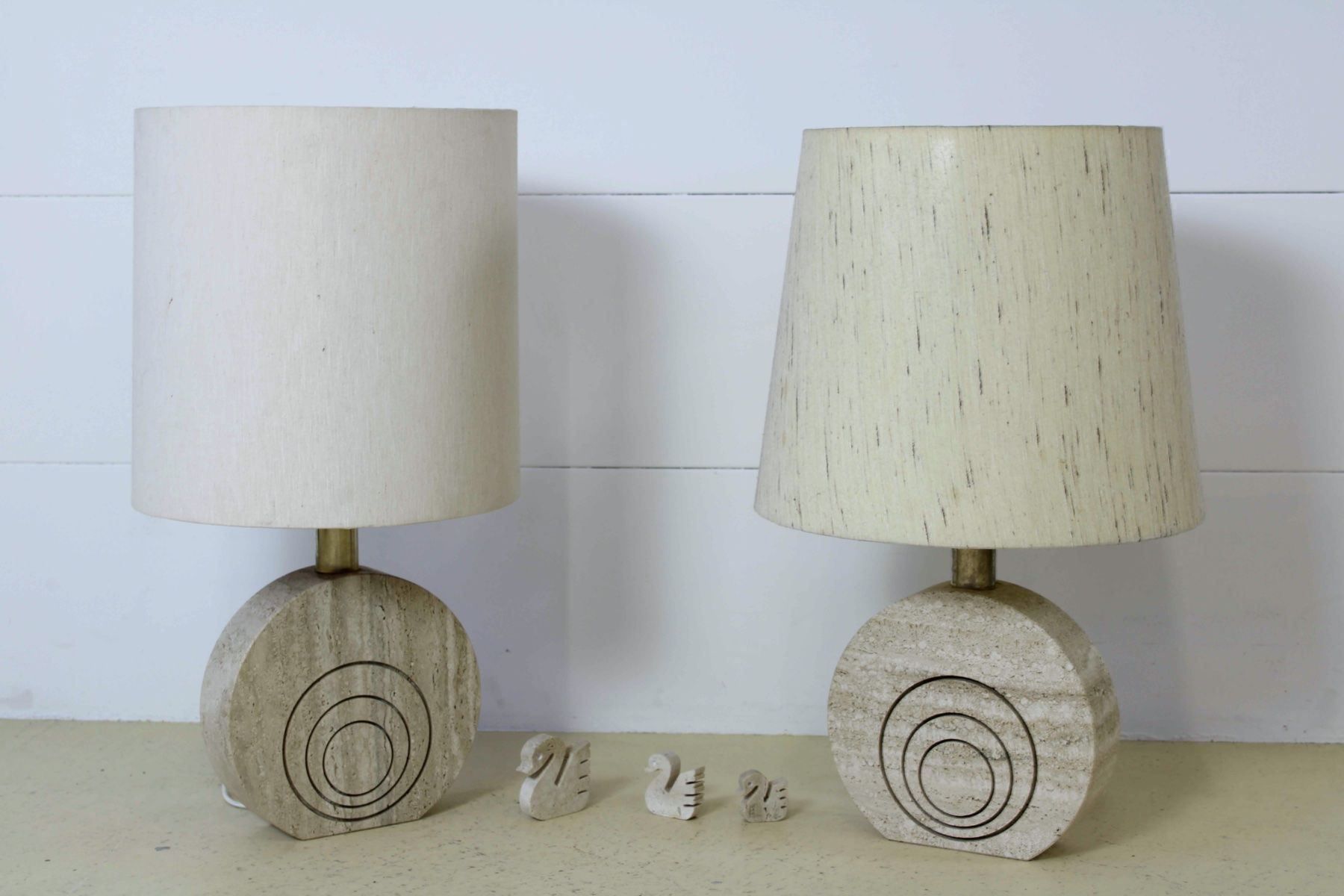 Lampes: Fratelli Mannelli Lampen  aus Travertine – D'occasion à Meinisberg par atelier_TILIJA 4