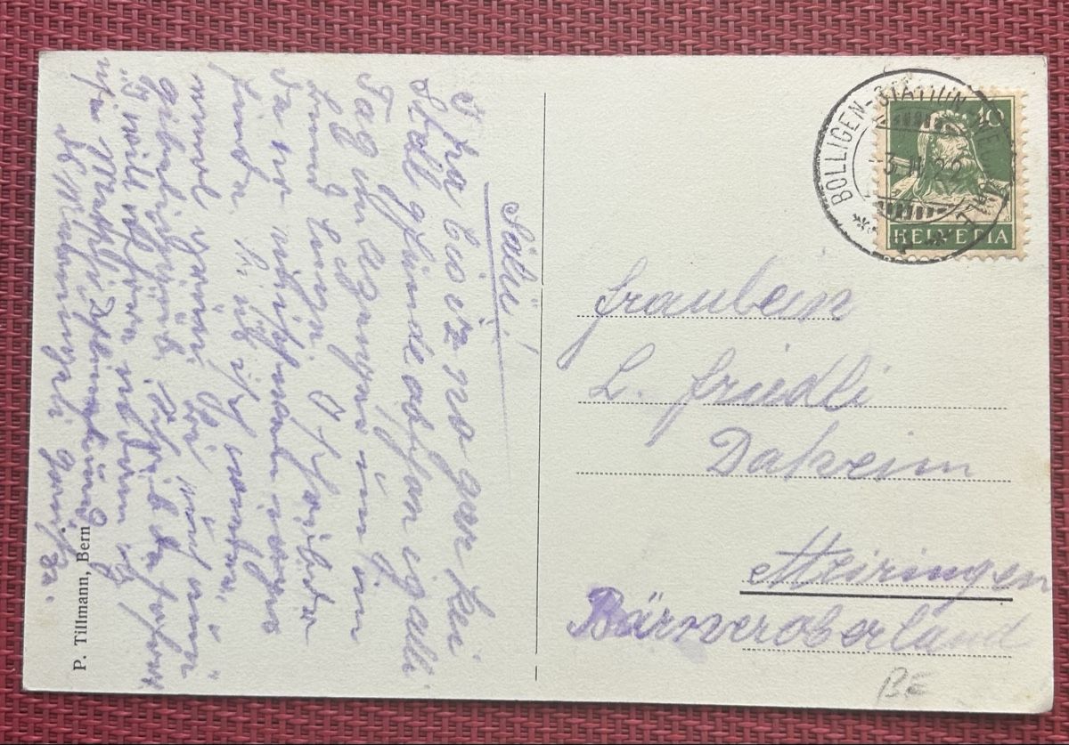 Cartoline postali: AK Flugbrunnen Worbenlal – Usato da Horw venduto da Tellbub 1