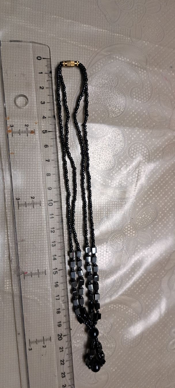 Catenine: Sparkling Hematite Necklace for Winter Outings – Nuovo (secondo la descrizione) da Bern venduto da mahilini 3