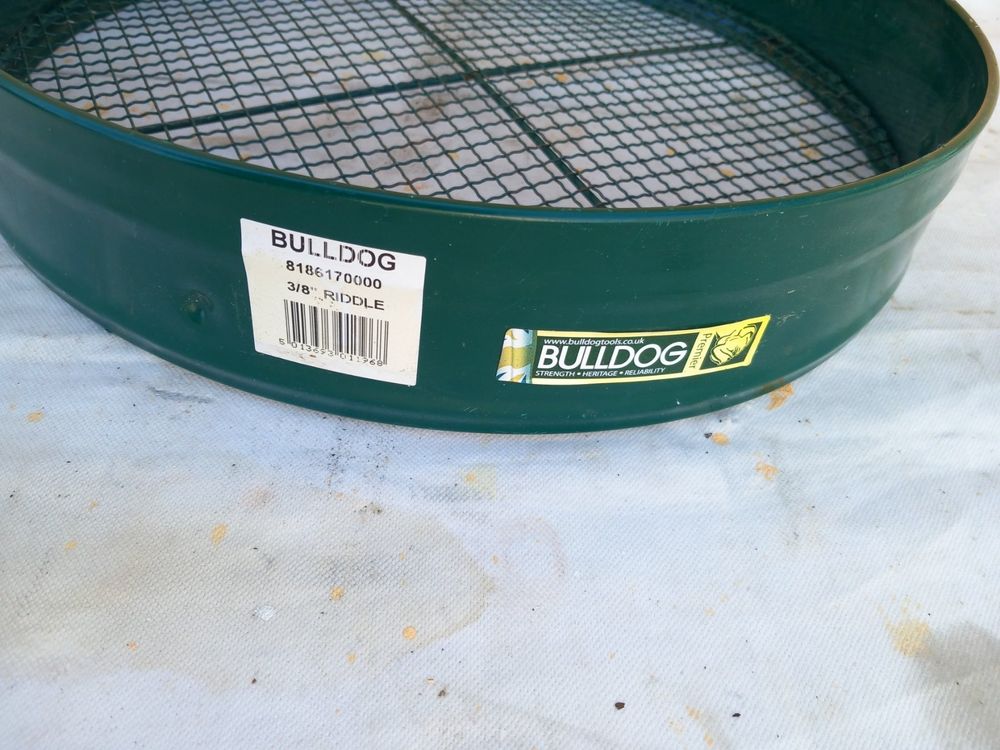 Gartensieb für Erde,Steine, Kompost, Unkraut, Sand, Schotter Kaufen
