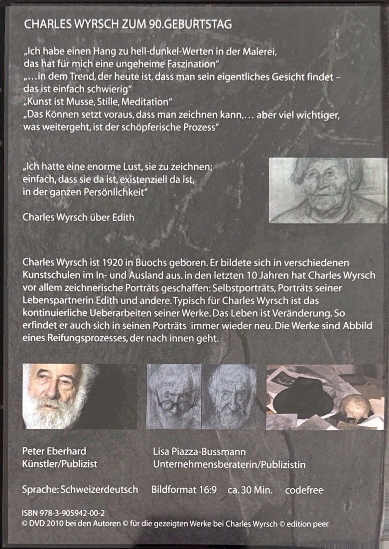 Tutti i DVDs: Charles Wyrsch (DVD) – Nuovo e nell'imballaggio originale da Sarnen venduto da Livres 1