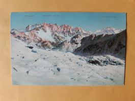 Alte Ansichtskarte: Wasenspitze, Grubenspitze, Trittkopf