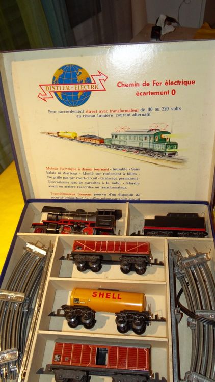 Distler Spur 0 Drehstrom Dampfzug mit Güterwagen Set in OVP | Kaufen ...