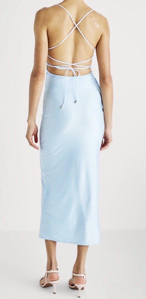 Kleider: Abendkleid hellblau – Neu (gemäss Beschreibung) aus Rümlang von G_Rohrer 1