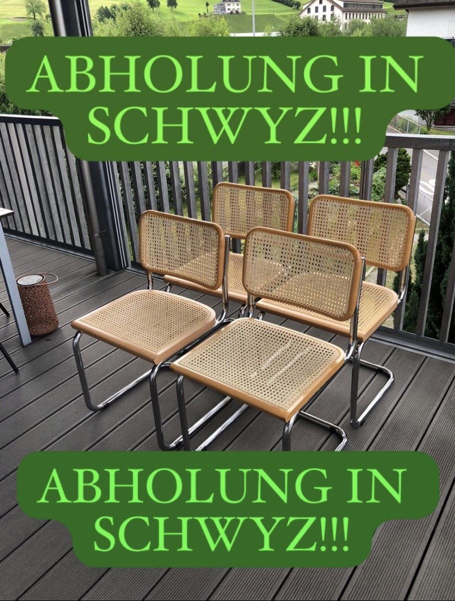 Chaises: Holz Freischwinger 4x – D'occasion à Fribourg par ann_l9b7 1