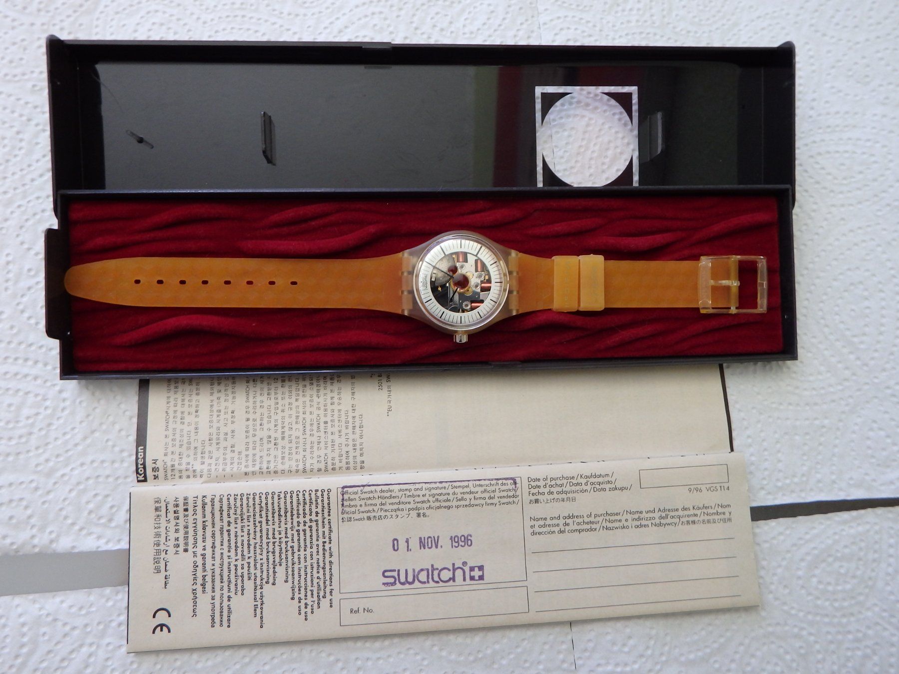 Swatch Orologi: Musical Pack Peter Gabriel 1993 – Nuovo (secondo la descrizione) da Obergerlafingen venduto da Nurschi2011