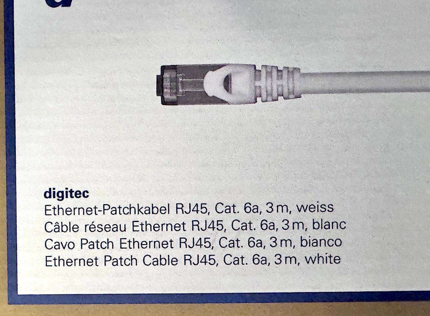 Digitec Cavi: 3 Stück, Ethernet-Patchkabel RJ45 - - NEU – Nuovo (secondo la descrizione) da Kerns venduto da machbar-247 1