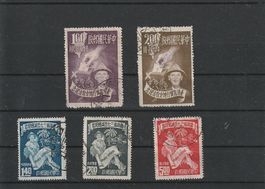 Markenlot aus Taiwan 1951/1952, Kat. 199.-€