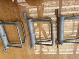 Velohalter Stahl 3 Stk.
