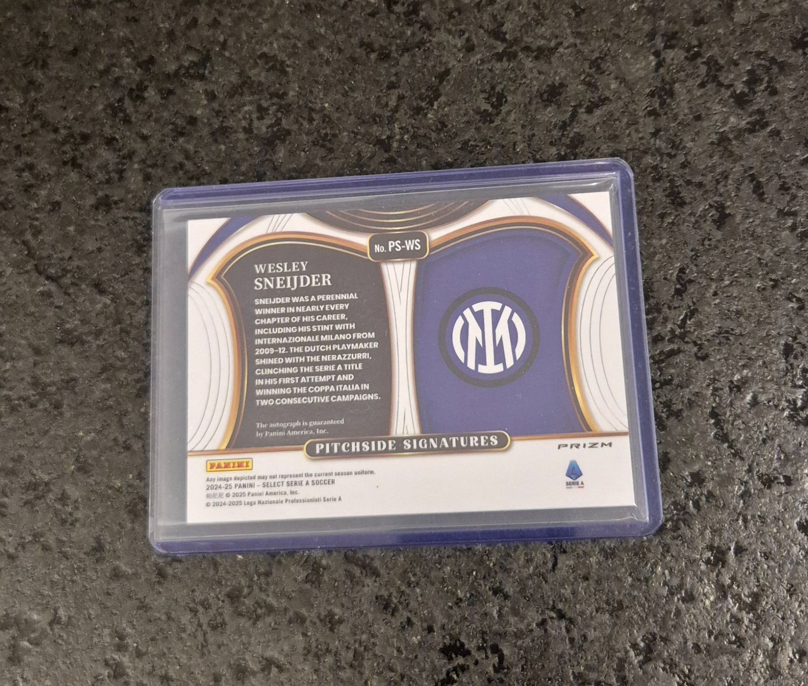 Topps Carte collezionabili: Wesley Sneijder Autogramm - Inter Milan - Panini – Nuovo (secondo la descrizione) da Burg AG venduto da Danoe 1