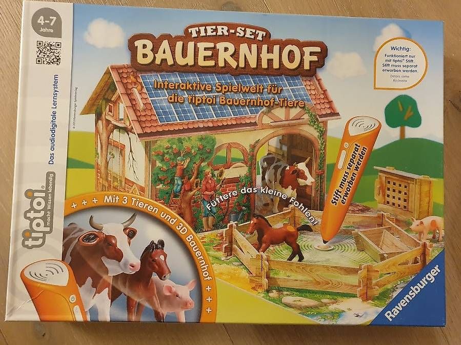 Giocattoli: Tiptoi - Tier-Set Bauernhof – Usato da Rüdlingen venduto da Sieber_8455