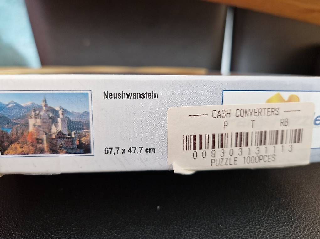 Puzzles: Puzzle Château Neuschwanstein 1000 pièces – Gebraucht aus Villars-sur-Glâne von Mark_988 2