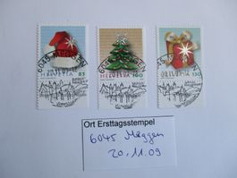 Voll Ort Ersttagsstempel 6045 Meggen