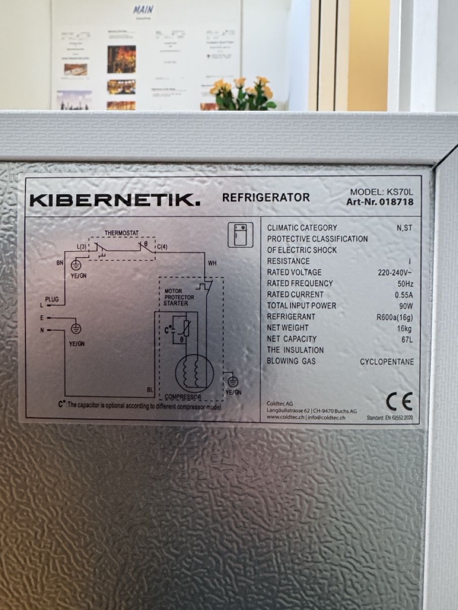 Frigoriferi: Kühlschrank KIBERNETIK KS70L  – Usato da Forch venduto da MichaMichael