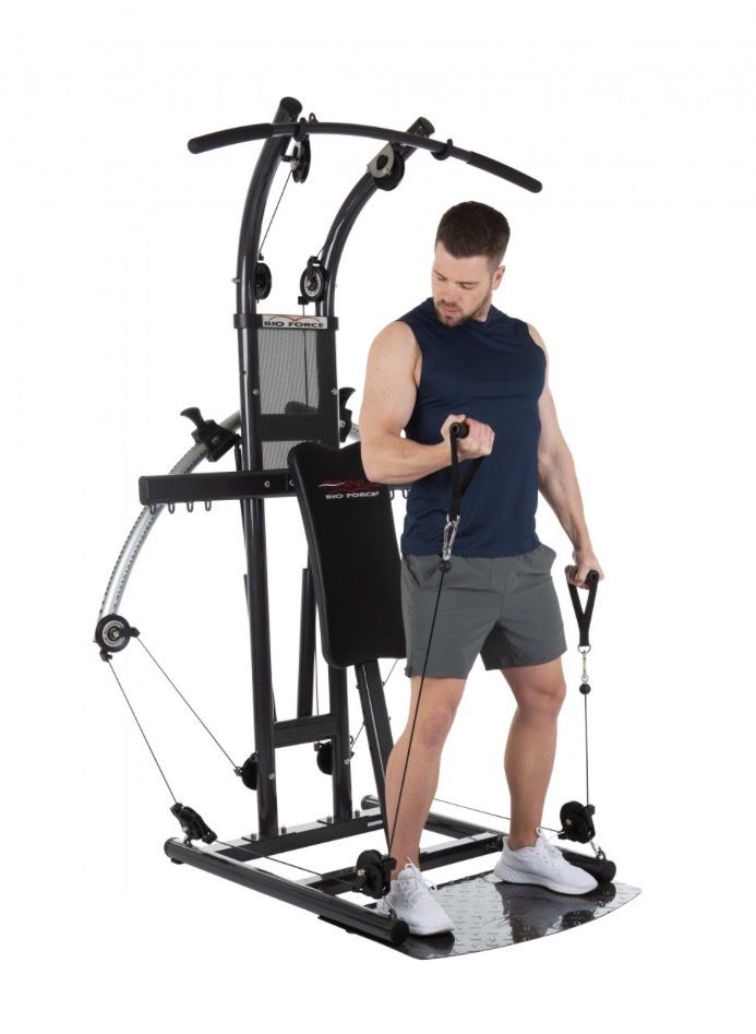 Finnlo Hometrainer: Finnlo Bioforce Kraftstation – Usato da Bettwiesen venduto da Chair 2