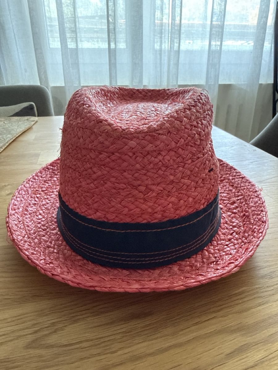 Stetson Chapeaux, bonnets & casquettes: Stetson Fedora Angleton Raffia pink Grösse S – D'occasion à St. Moritz par vika55 5