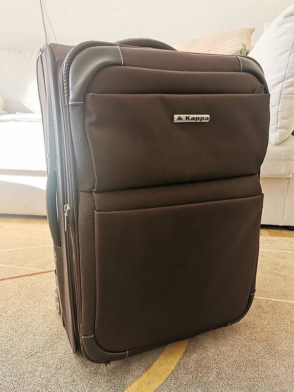 Reisekoffer: 2 stabile Kappa Rollkoffer  Braun – Gebraucht aus Zürich von Ricardo-ZH 4