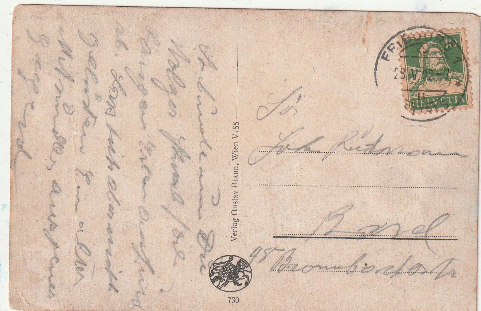 Cartoline postali: Kunstkarte – Usato da Lumbrein venduto da made02 1