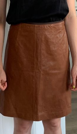 Neu Lederrock von Club Monaco