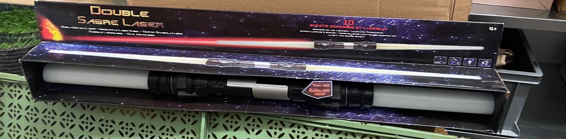 Altro per Film & Serie: Double Sabre Laserschwert, Neu/OVP – Nuovo e nell'imballaggio originale da Volketswil venduto da rubin74