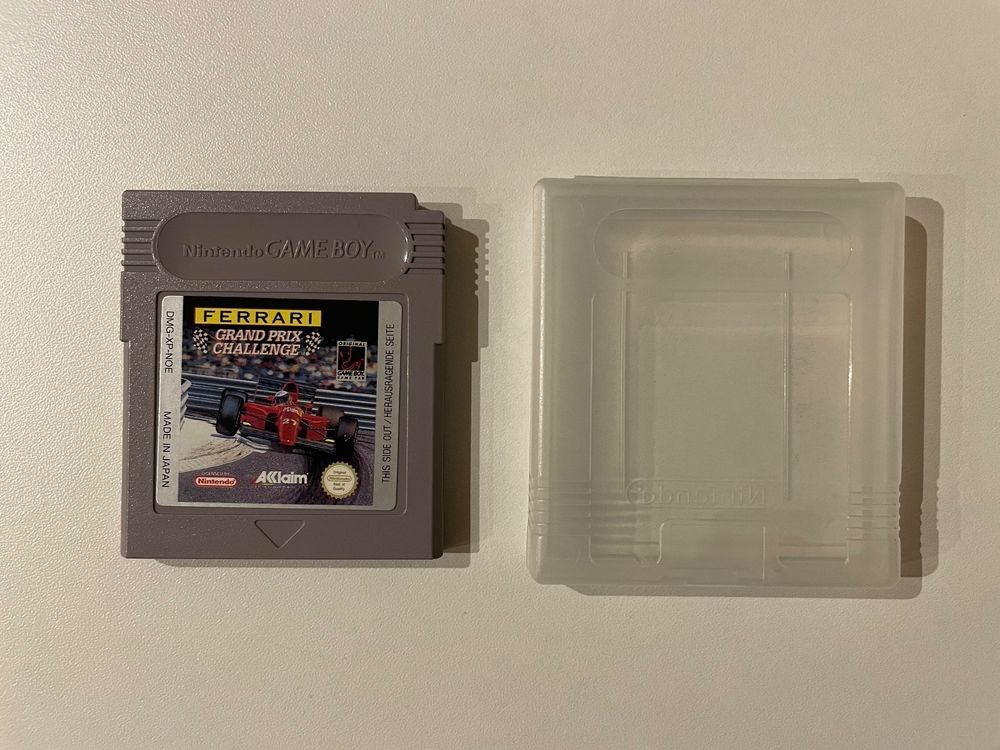 Notice Originale - Ferrari Grand Prix Challenge - EUR XXX - Game Boy - Vintage