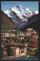 Interlaken, Ortspartie mit Blick zur Jun