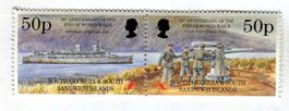 Briefmarken "2 Weltkrieg". Südgeorgien und die Südlichen San