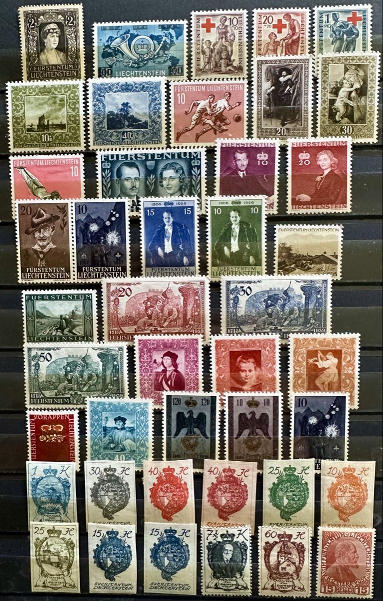 Alle Briefmarken: Liechtenstein  – Neu (gemäss Beschreibung) aus Duebendorf von Fczfanrobi