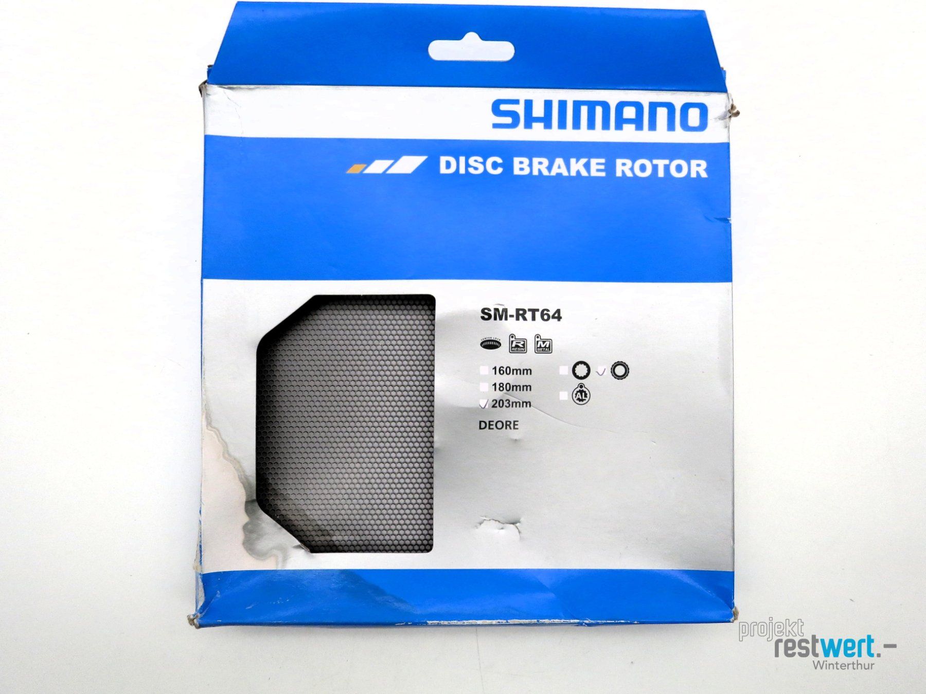 Shimano Pezzi di ricambio: SHIMANO Deore SM-RT64, Bremsscheibe – Nuovo (secondo la descrizione) da Winterthur venduto da Restwert_Winterthur 3