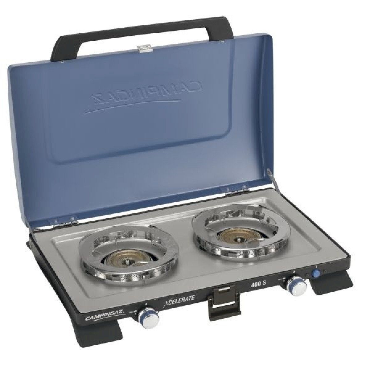 Cuisiner, Cuisine & Boissons: Campingaz 2-Flammkocher 400-S Blue – Neuf avec emballage d'origine à Bottighofen par zaap