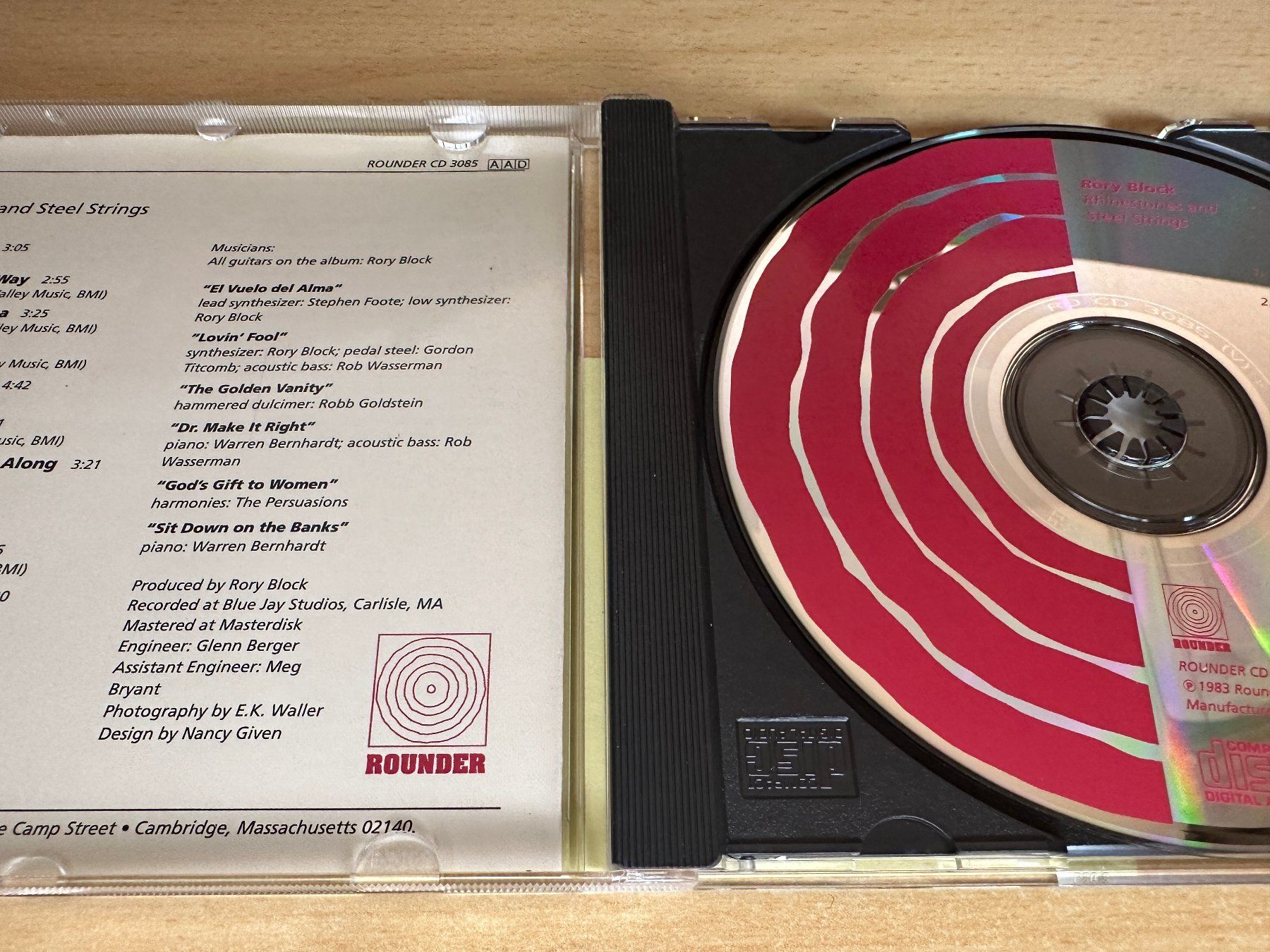 CD: Rory Block – Rhinestones & Steel Strings – Usato da Rikon im Tösstal venduto da Alpenmutz 2