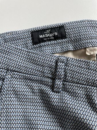 Mason‘s Milanostyle Hose Chinos Blau Gr. 44 (NP CHF 199)
